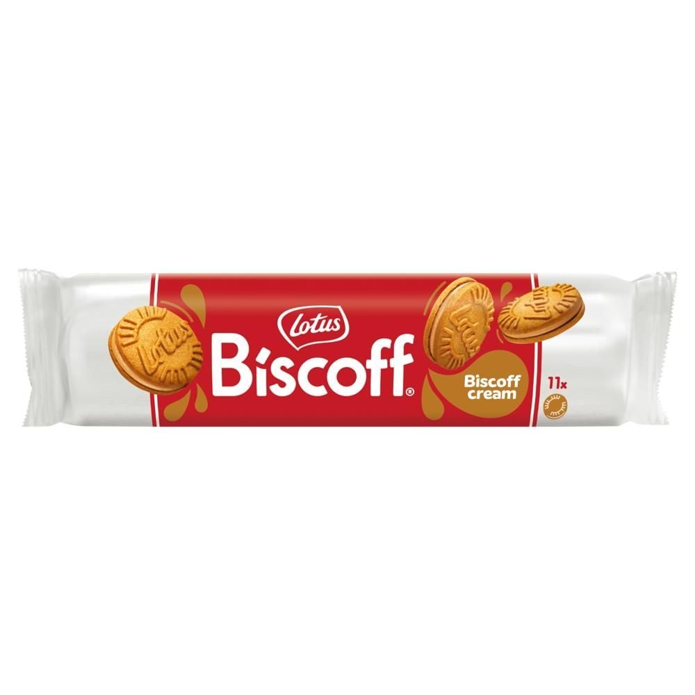 Lotus Biscoff Biscoff Cream Herbatniki karmelizowane 110 g (11 sztuk)