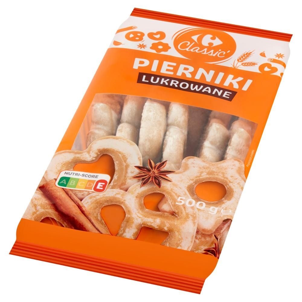 Carrefour Classic Pierniki lukrowane 500 g