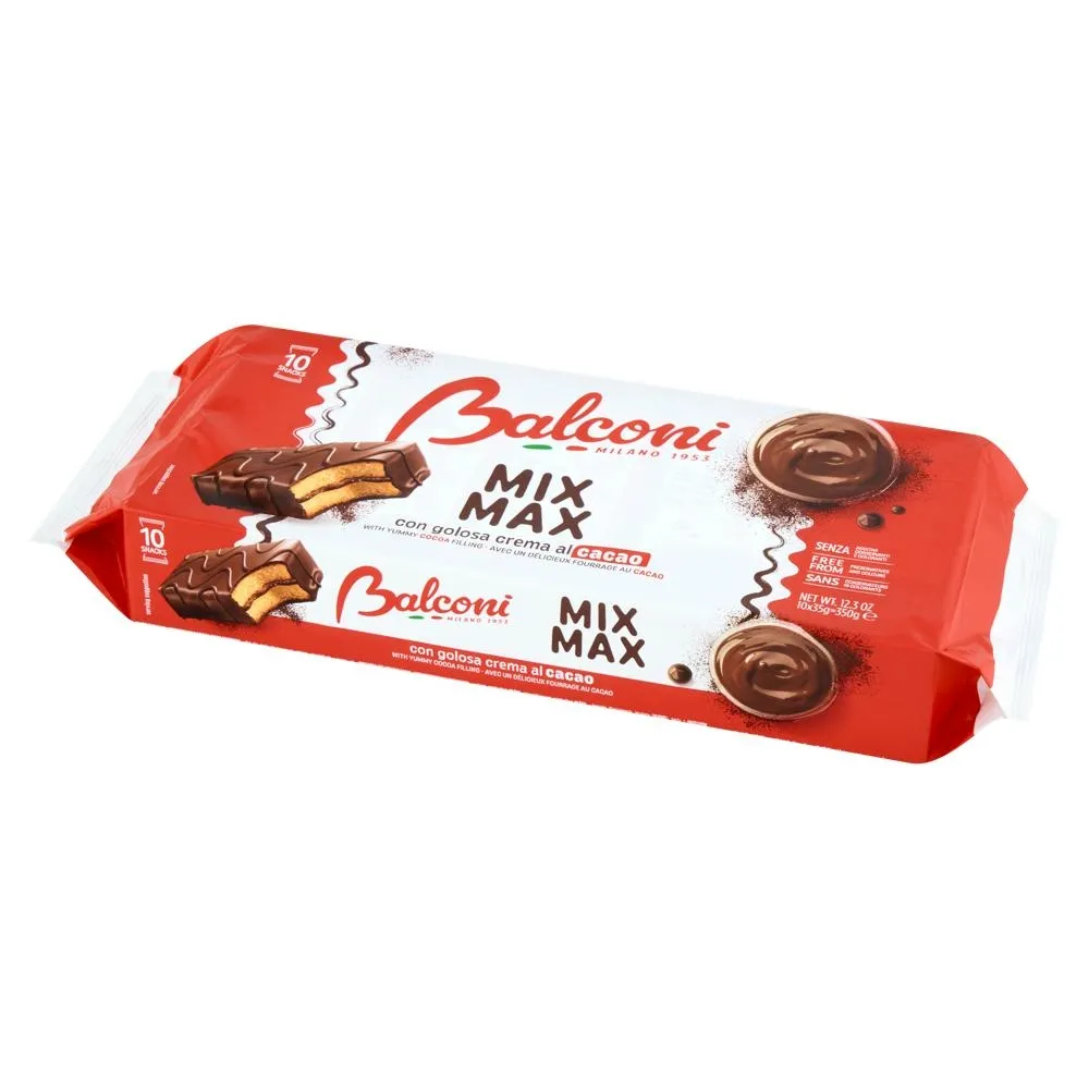 Balconi Mix Max Wypiekany wyrób cukierniczy 350 g (10 x 35 g)