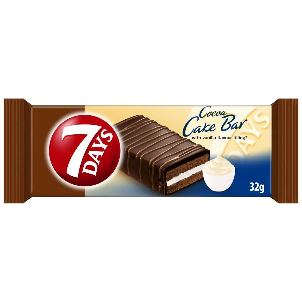7 Days Miękkie Ciastko Z Nadzieniem O Smaku Waniliowym Pokryte Polewą Kakaową 32 G