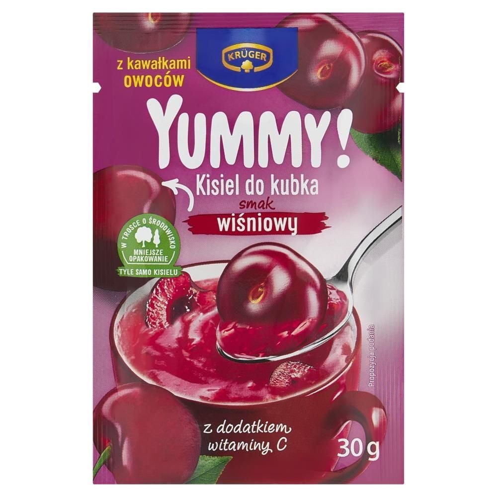 Krüger Yummy! Kisiel do kubka smak wiśniowy 30 g
