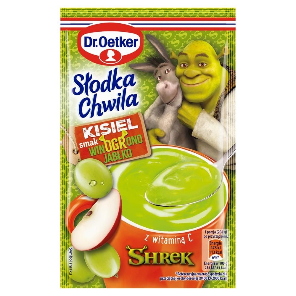 Dr. Oetker Słodka Chwila Kisiel smak winogrono jabłko 29 g