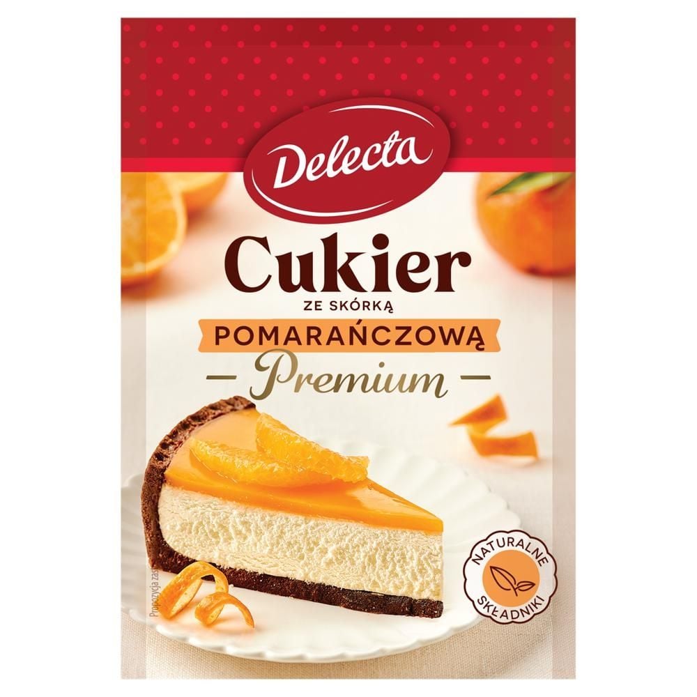 Delecta Premium Cukier ze skórką pomarańczową 15 g