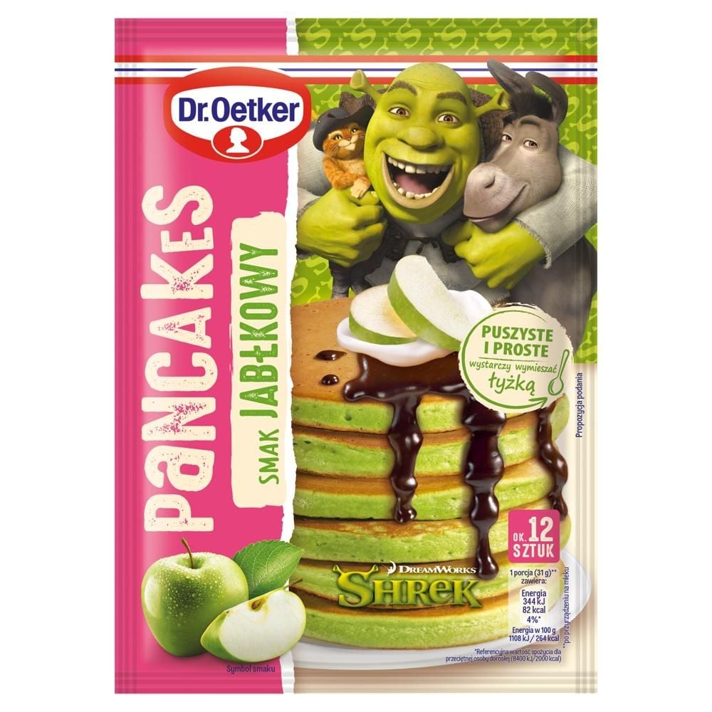 Dr. Oetker Pancakes smak jabłkowy 165 g