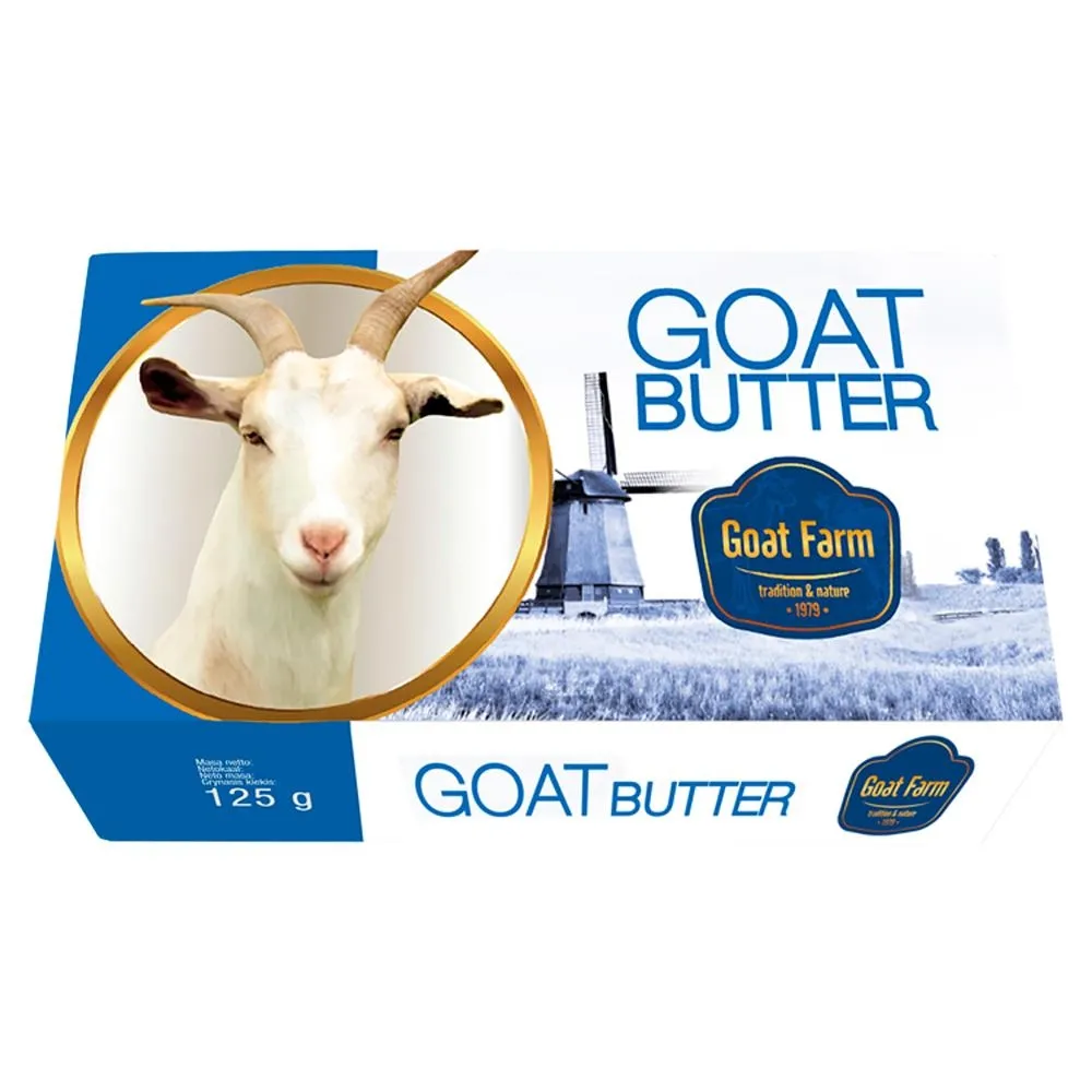 Goat Farm Masło kozie 82% tłuszczu 125 g