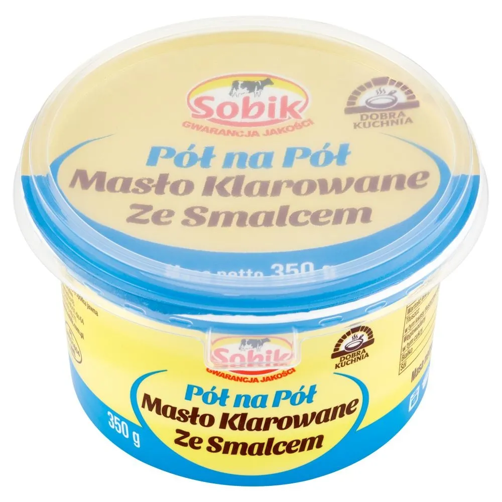 Sobik Pół na pół masło klarowane ze smalcem 350 g