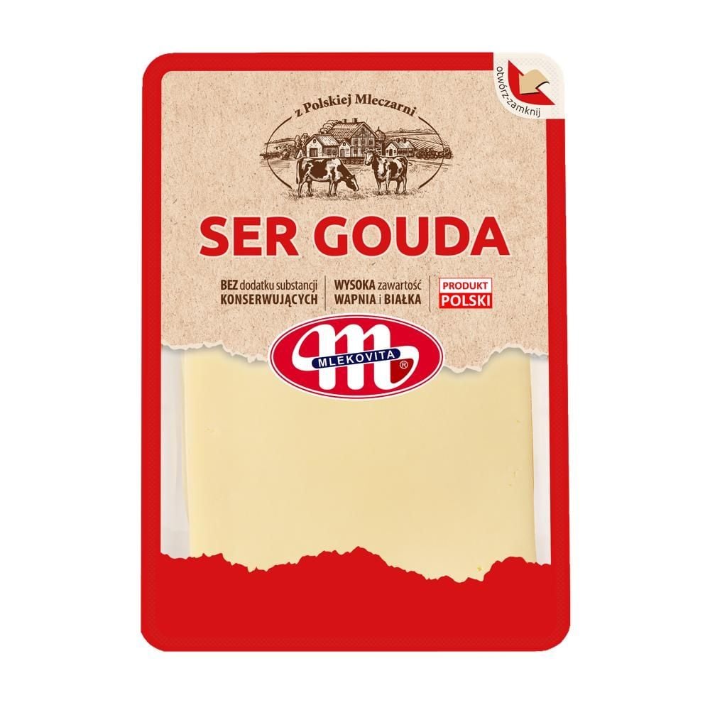 Mlekovita Ser Gouda plastry 150g