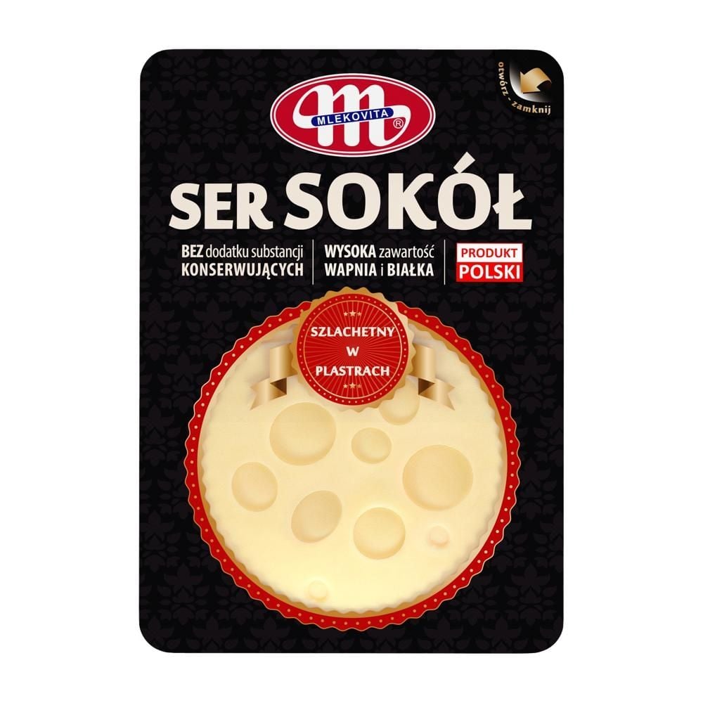 Mlekovita Ser Sokół plastry 150g