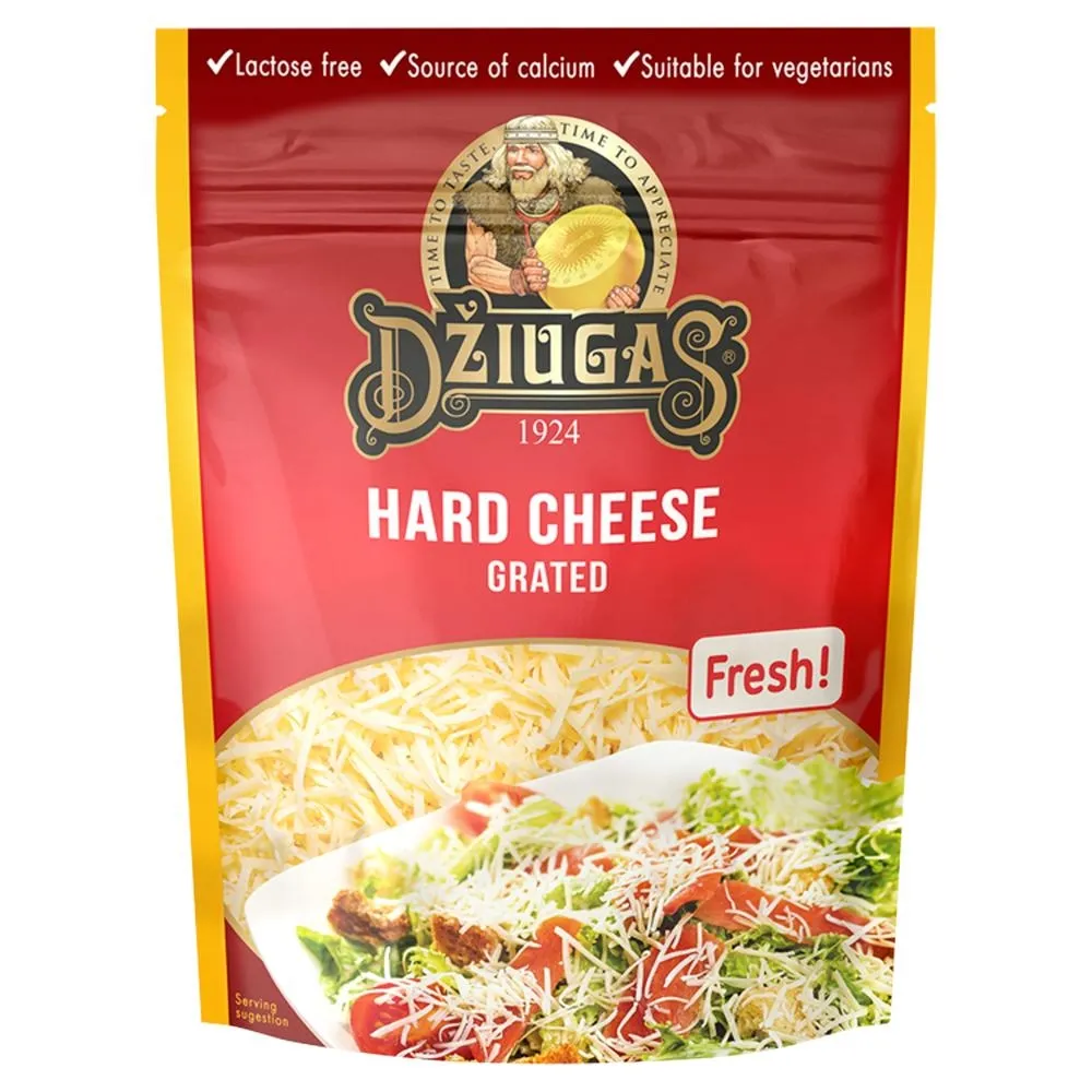 Džiugas Ser twardy dojrzewający tarty 100 g