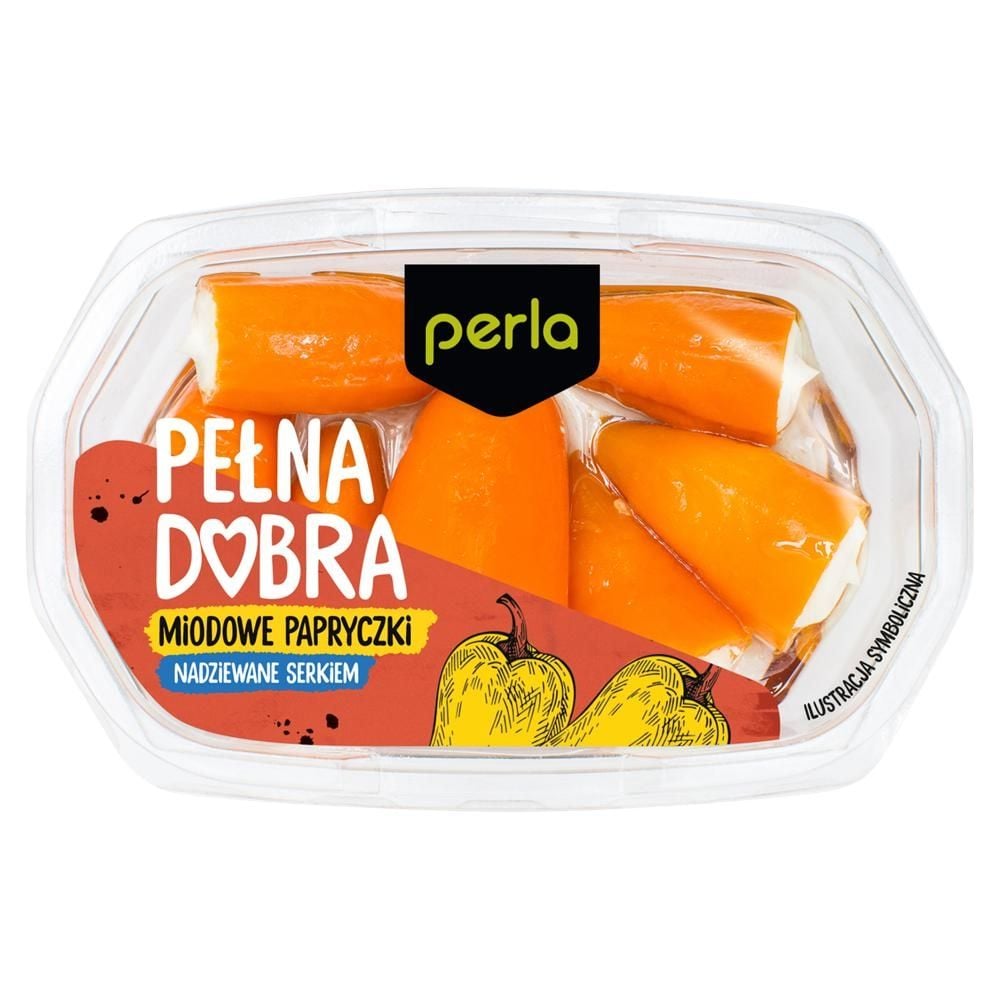Perla Pełna Dobra Miodowe papryczki nadziewane serkiem 150 g