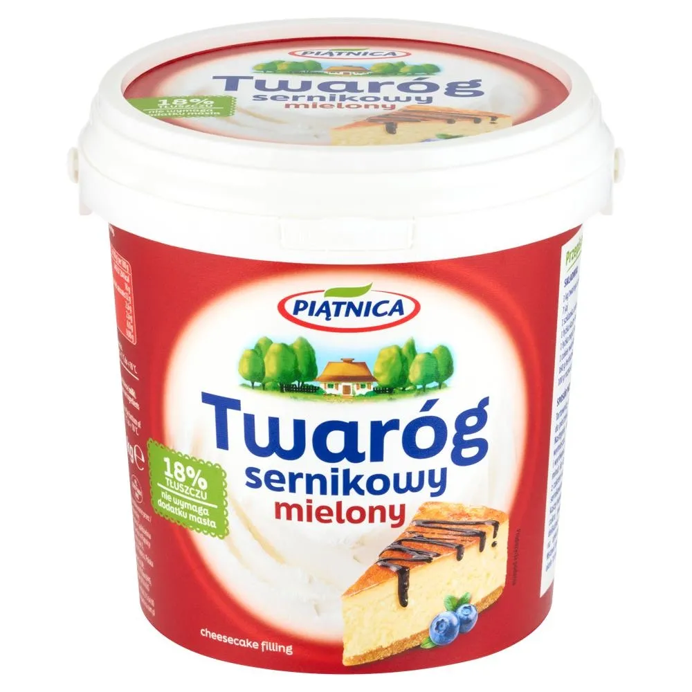 Piątnica Twaróg sernikowy mielony 1 kg