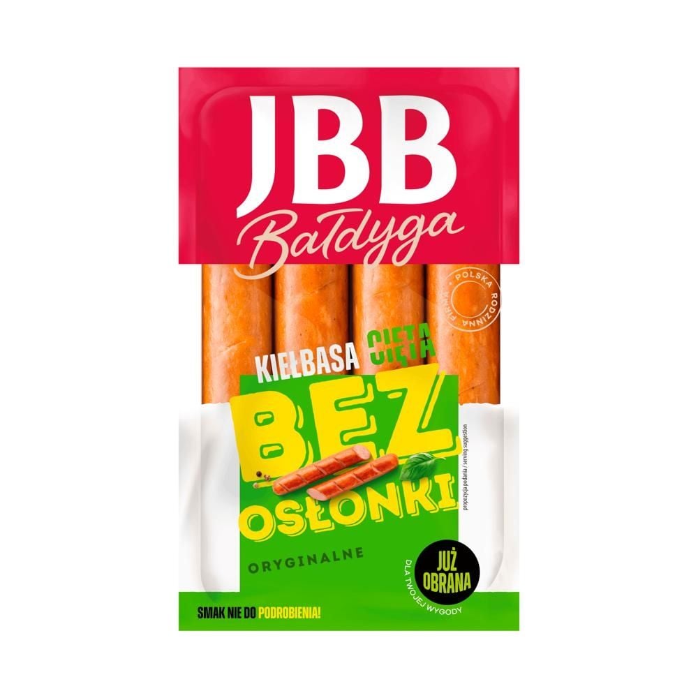 JBB Bałdyga Kiełbasa cięta bez osłonki 330 g