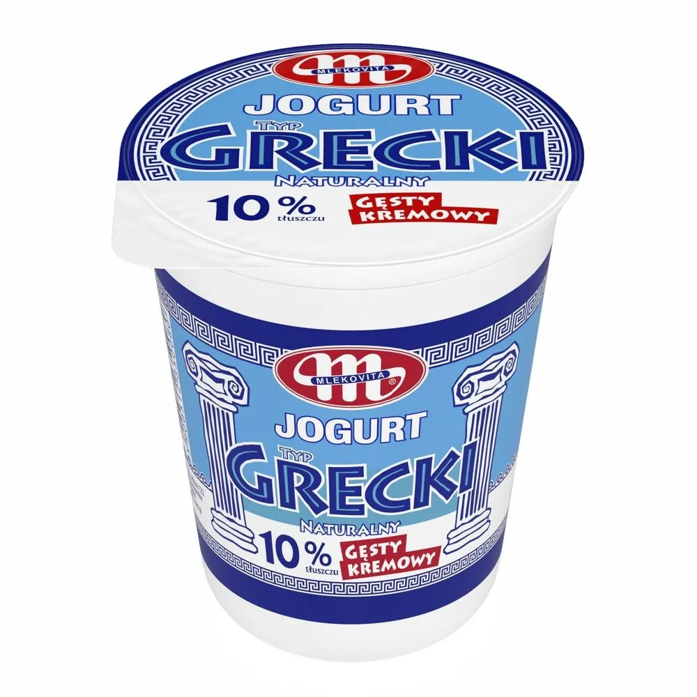 Mlekovita Jogurt naturalny 10% tł. typ grecki 400g
