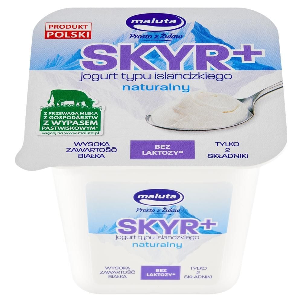 Maluta Skyr+ Jogurt typu islandzkiego naturalny 200 g