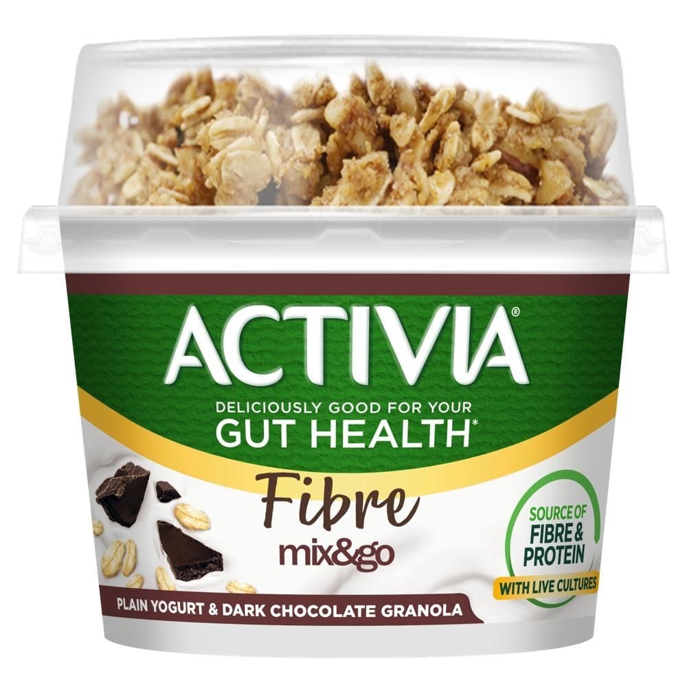 Activia Jogurt z granolą zbożową z gorzką czekoladą 165 g