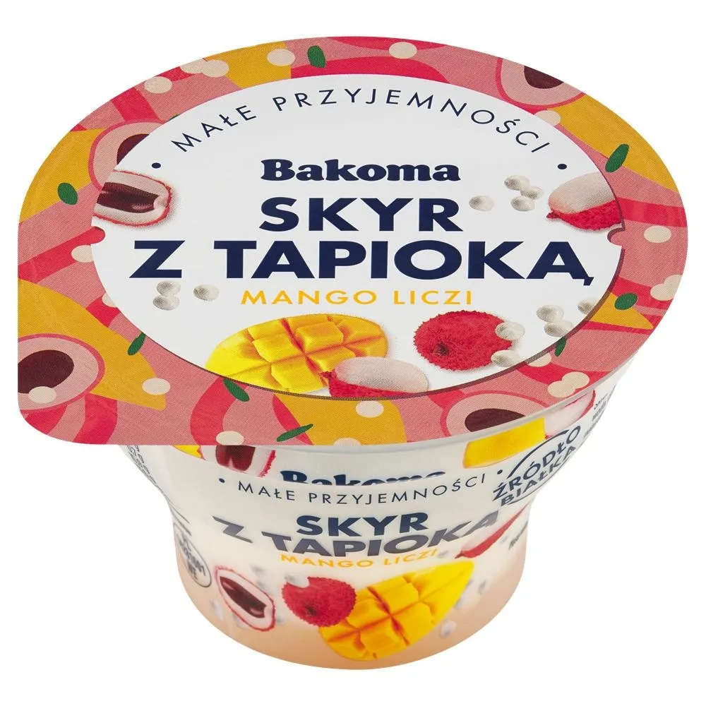 Bakoma Skyr z tapioką mango liczi 150 g