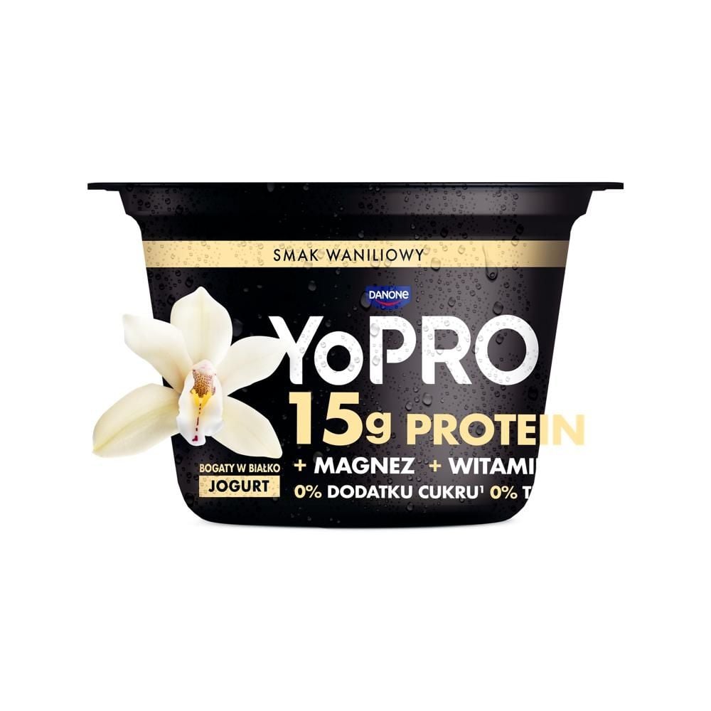 Danone YoPro Jogurt o smaku waniliowym 160 g