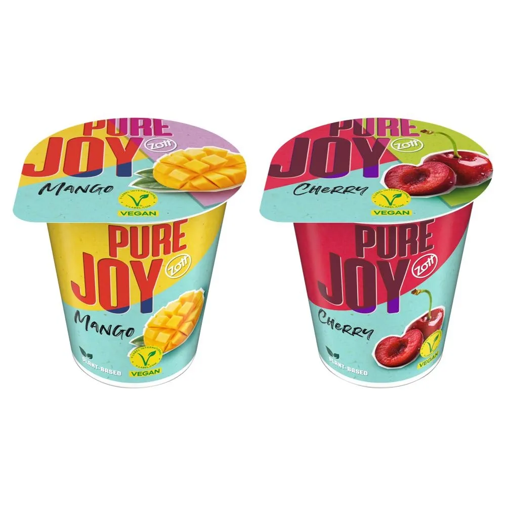 Zott Pure Joy Produkt na bazie kremu kokosowego i hydrolizowanego owsa z kulturami bakterii 140 g