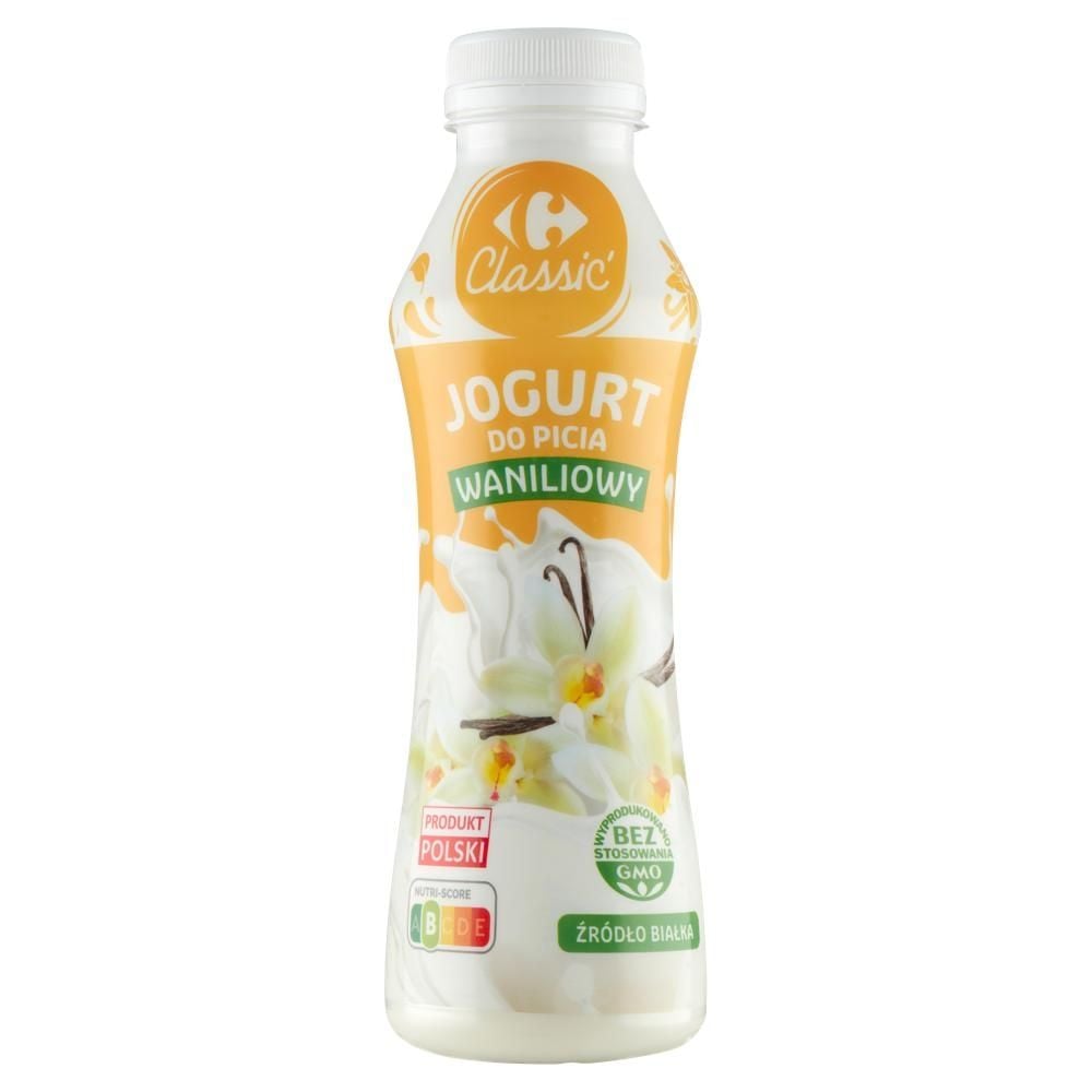 Carrefour Classic Jogurt do picia waniliowy 350 g