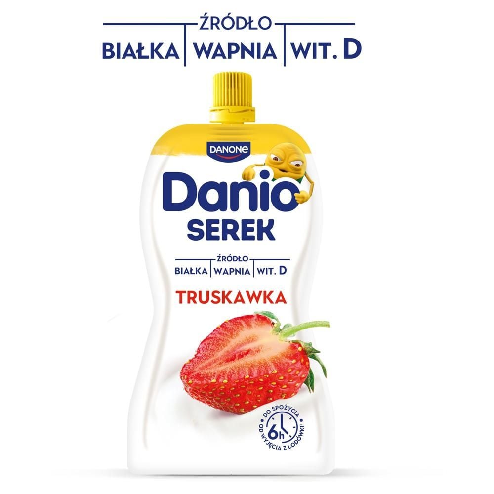 Danio Serek truskawkowy 120 g