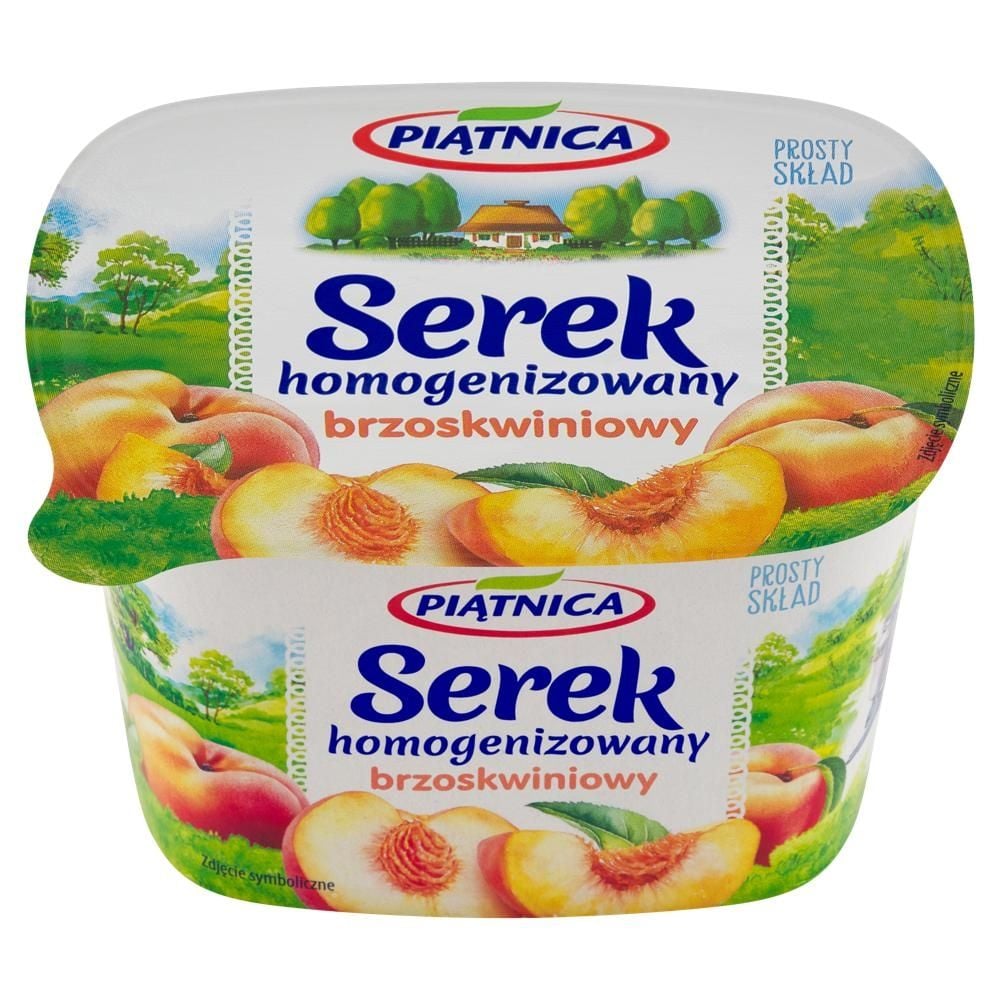 Piątnica Serek homogenizowany brzoskwiniowy 150 g