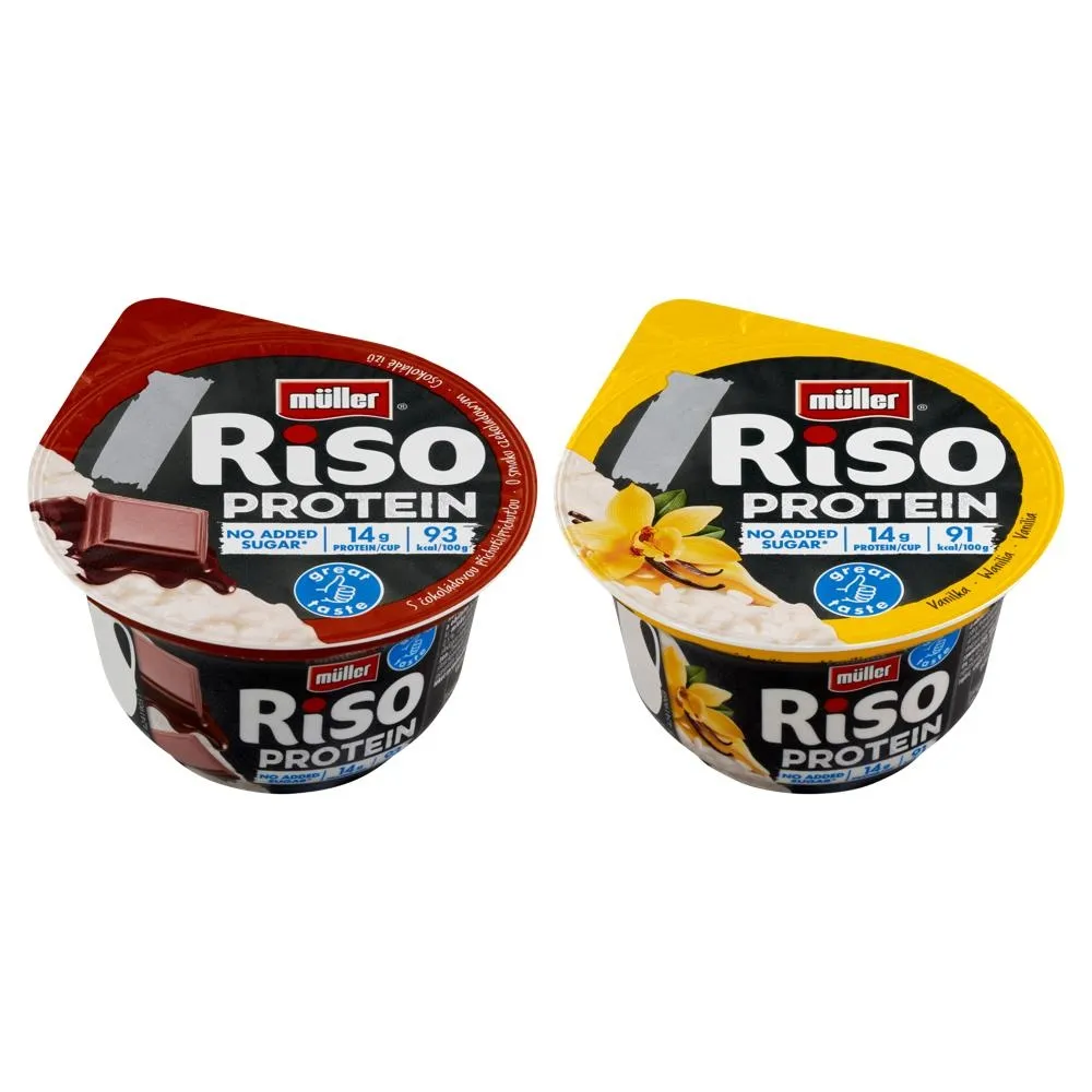 Müller Riso Protein Deser mleczno-ryżowy z sosem 180 g