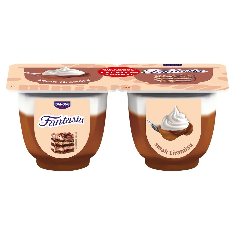 Fantasia Deser mleczny smak tiramisu 180 g (2 x 90 g)