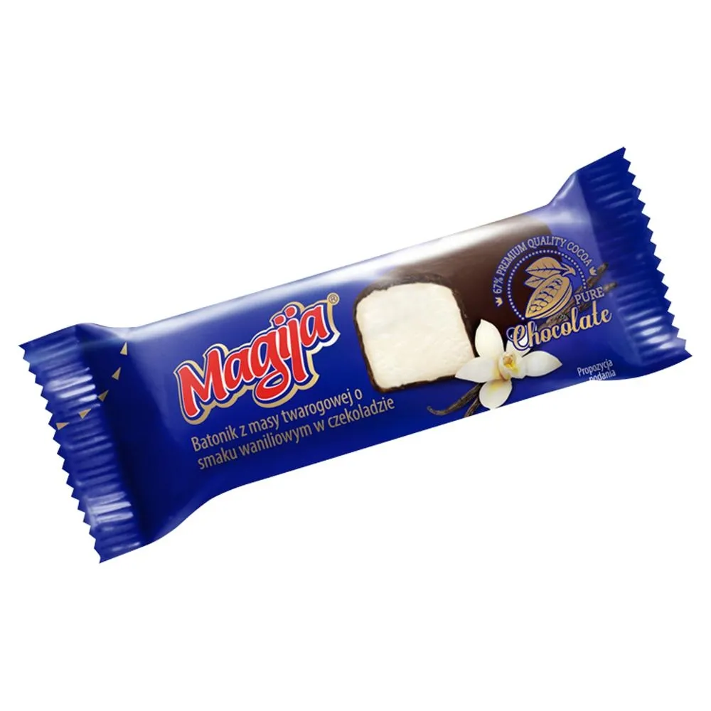 BATONIK TWAROG MAGIJA 40g WANILIA