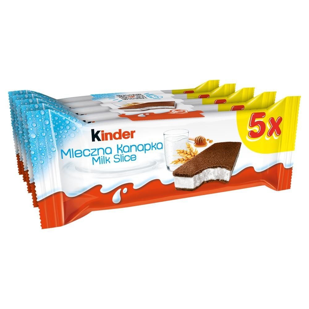 Kinder Mleczna Kanapka Biszkopt z mlecznym nadzieniem 5 x 28 g