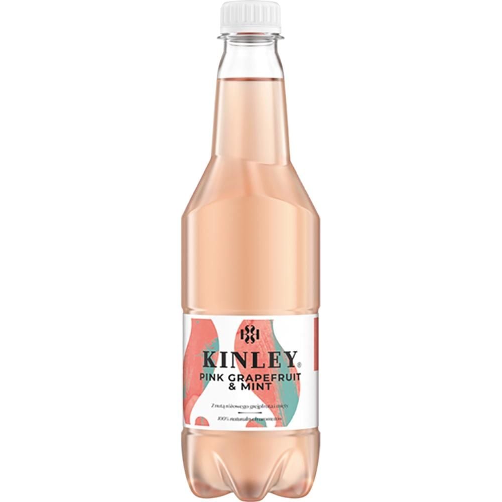 Kinley Pink Grapefruit & Mint Napój gazowany 500 ml