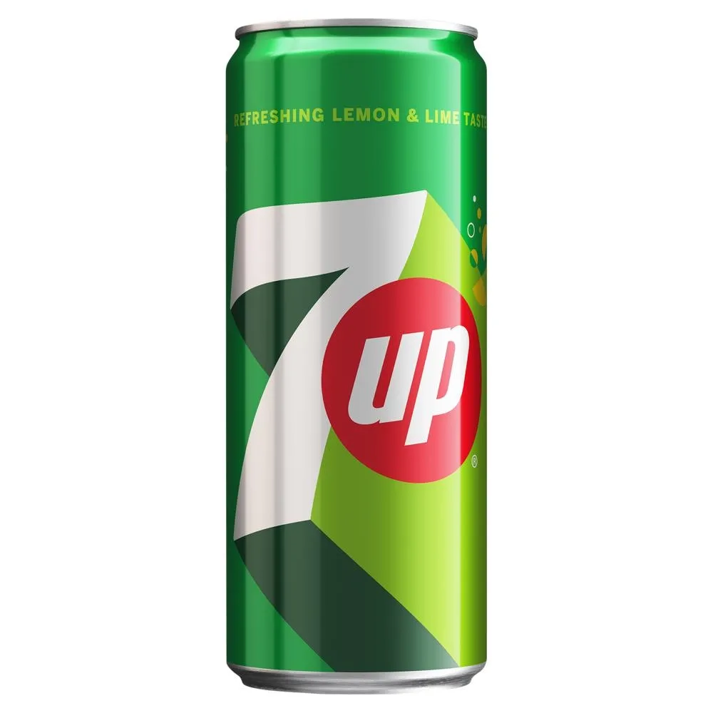 7UP Napój gazowany o smaku cytrynowo-limonkowym 330 ml