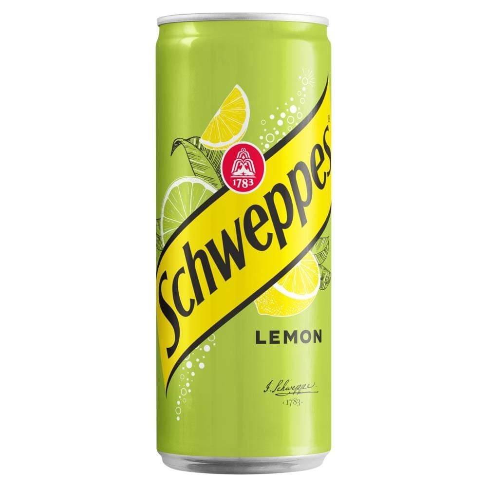 Schweppes Lemon Napój gazowany 0,33 l
