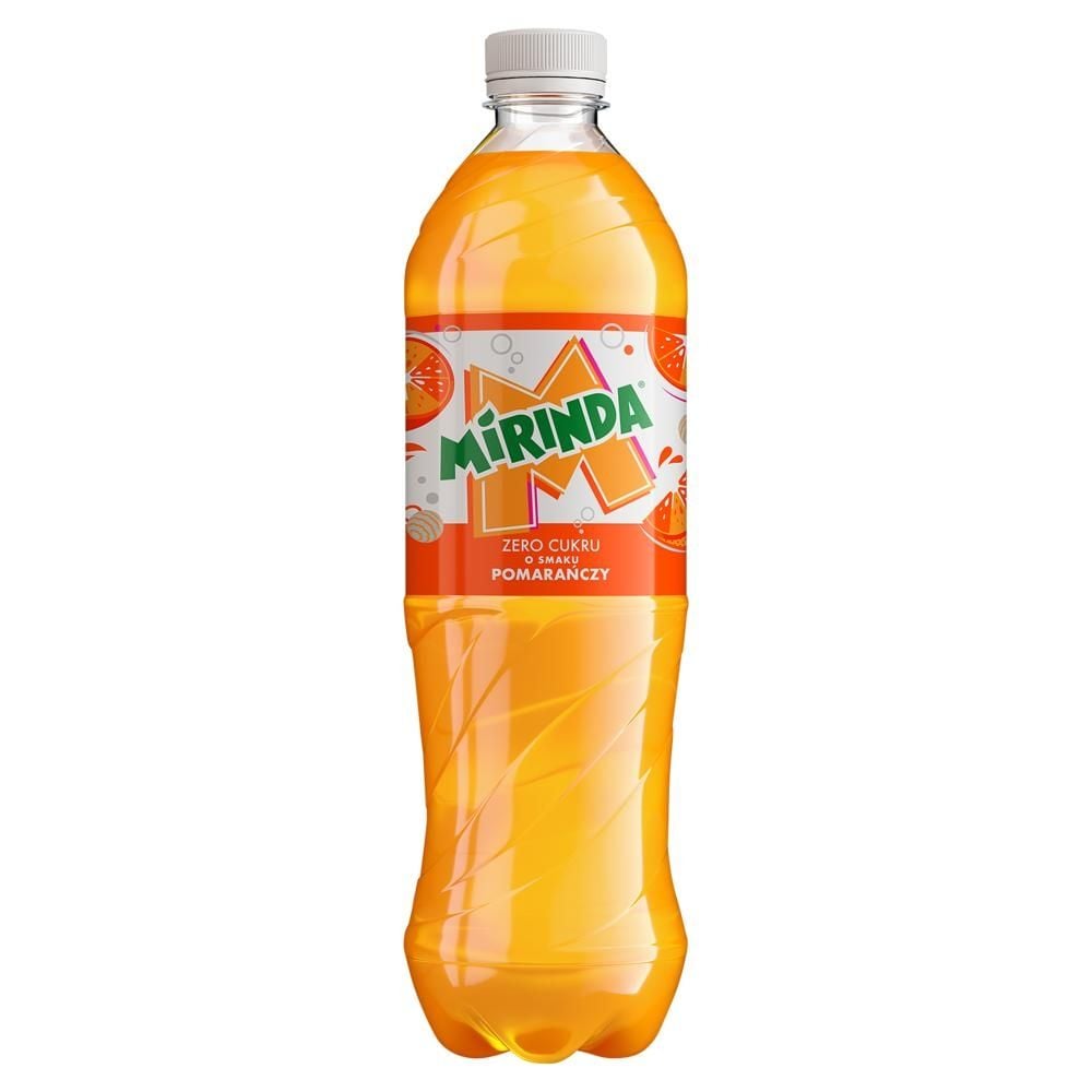 Mirinda Zero cukru Napój gazowany o smaku pomarańczy 0,85 l