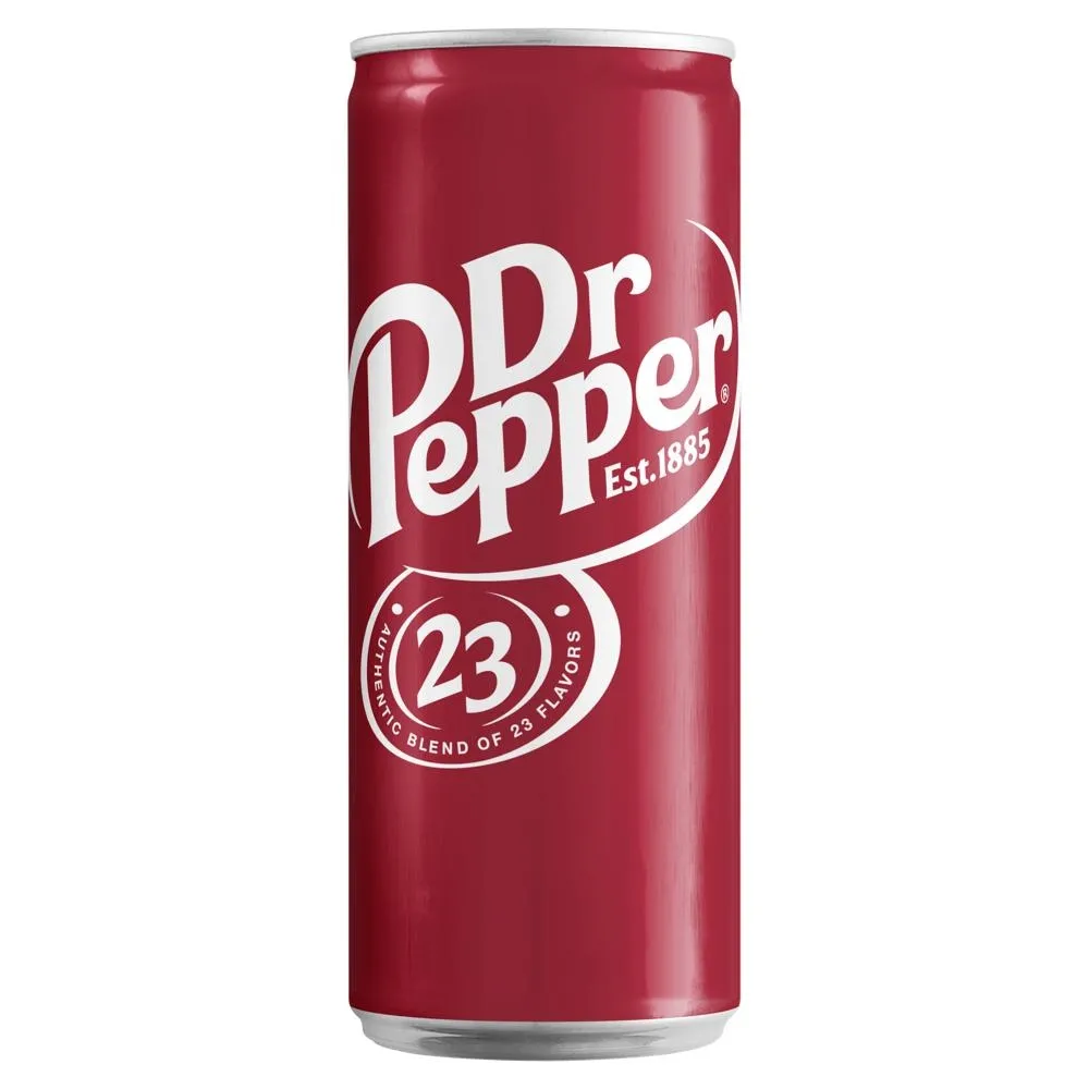 Dr Pepper Napój gazowany o smaku owocowym 0,33 l