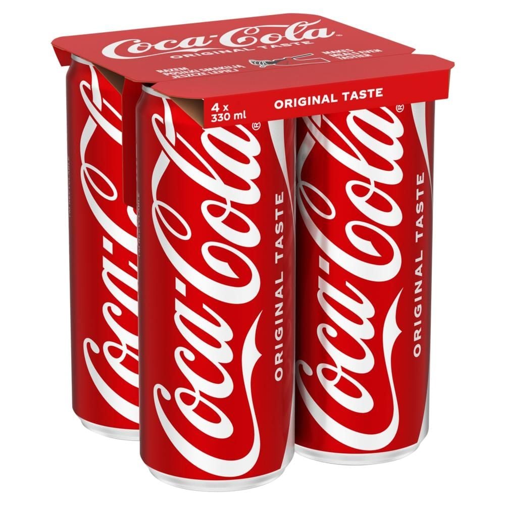 Coca-Cola Napój gazowany 4 x 330 ml