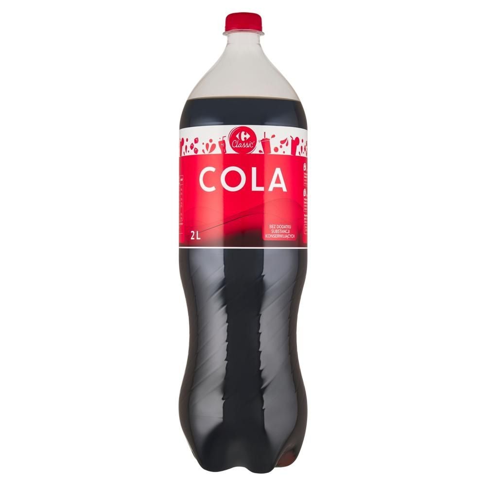 Carrefour Classic Napój gazowany o smaku coli 2 l