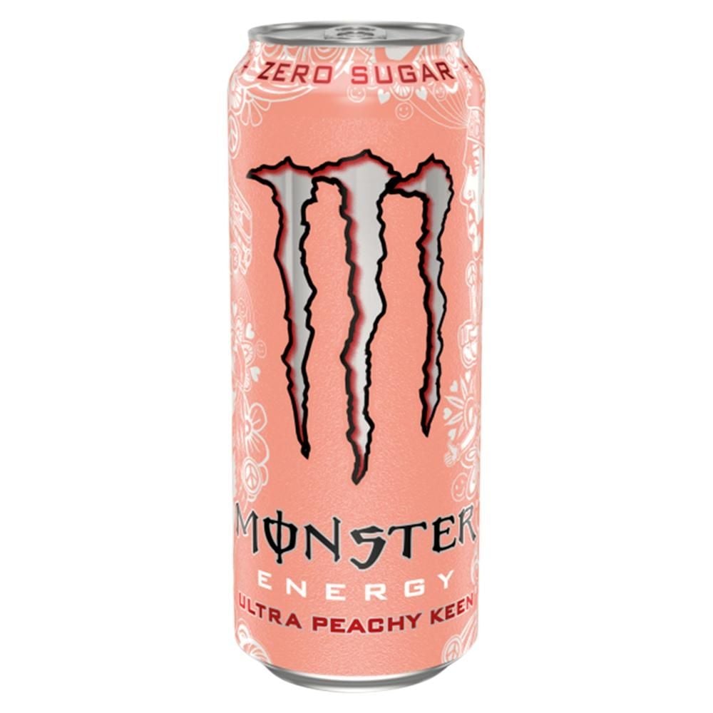 Monster Energy Ultra Peachy Keen Gazowany napój energetyzujący 500 ml