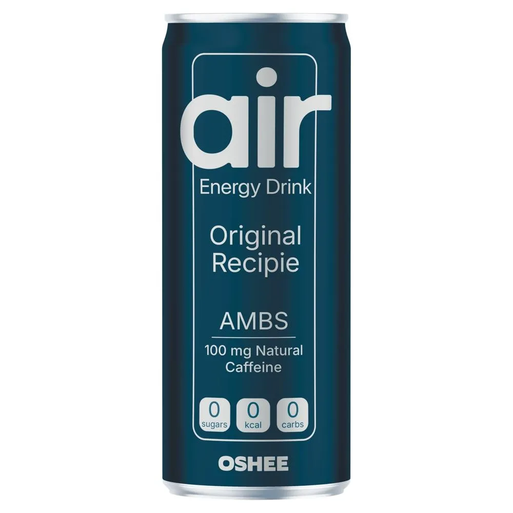 Oshee Air Original Recipe Gazowany napój energetyzujący 250 ml
