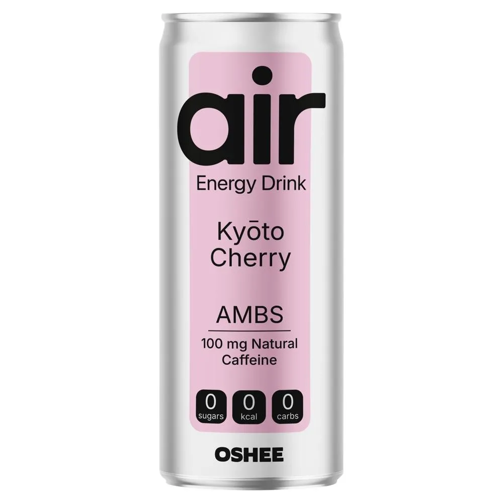 Oshee Air Kyōto Cherry Gazowany napój energetyzujący 250 ml