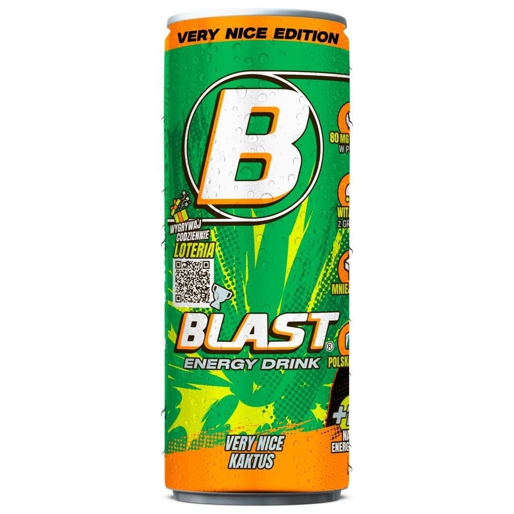 Blast Very Nice Kaktus Gazowany napój energetyczny 250 ml