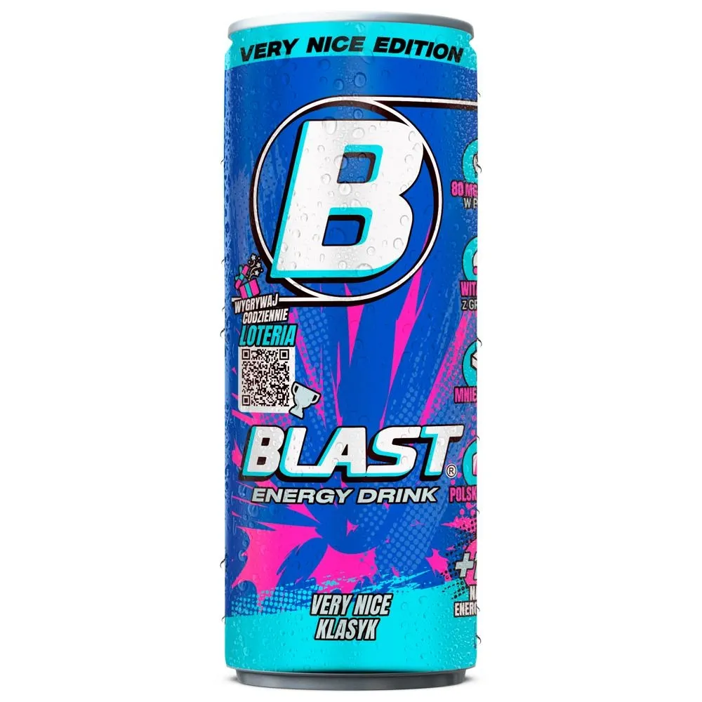 Blast Very Nice Klasyk Gazowany napój energetyczny 250 ml