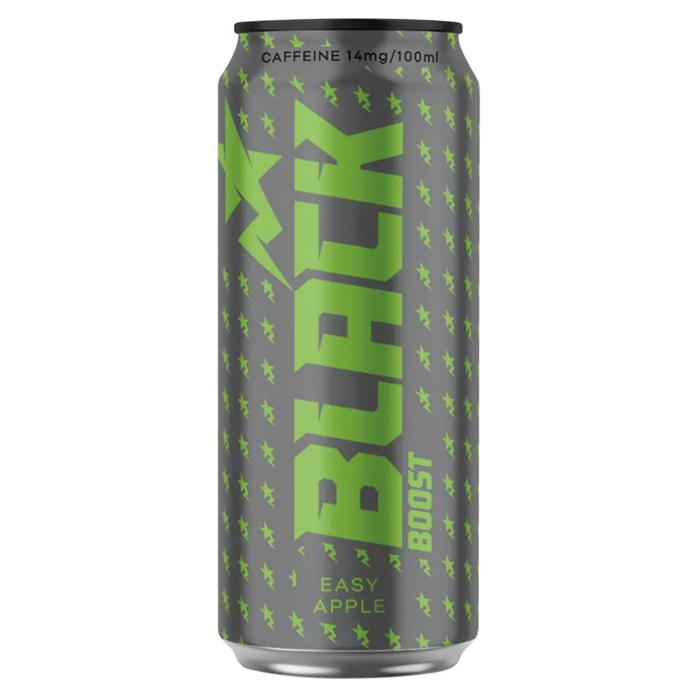 Black Boost Easy Apple Gazowany napój 500 ml