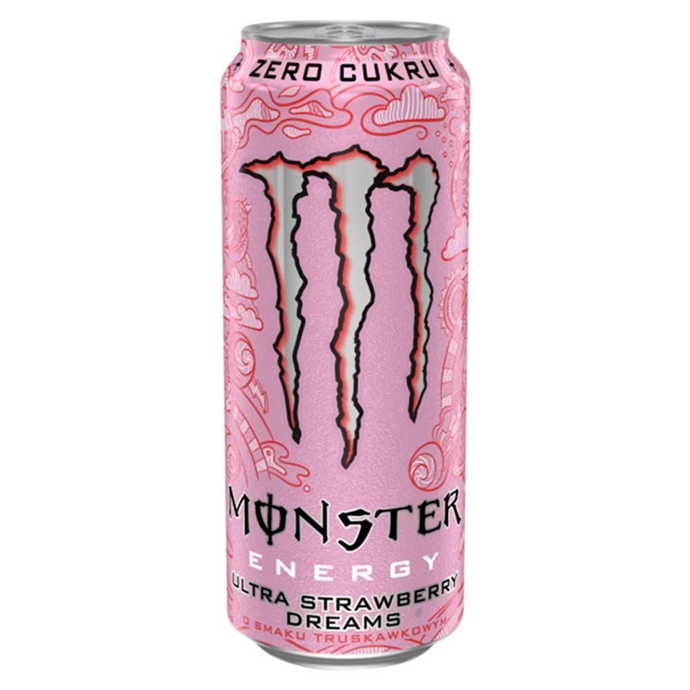 Monster Energy Ultra Strawberry Dreams Gazowany napój energetyczny 500 ml