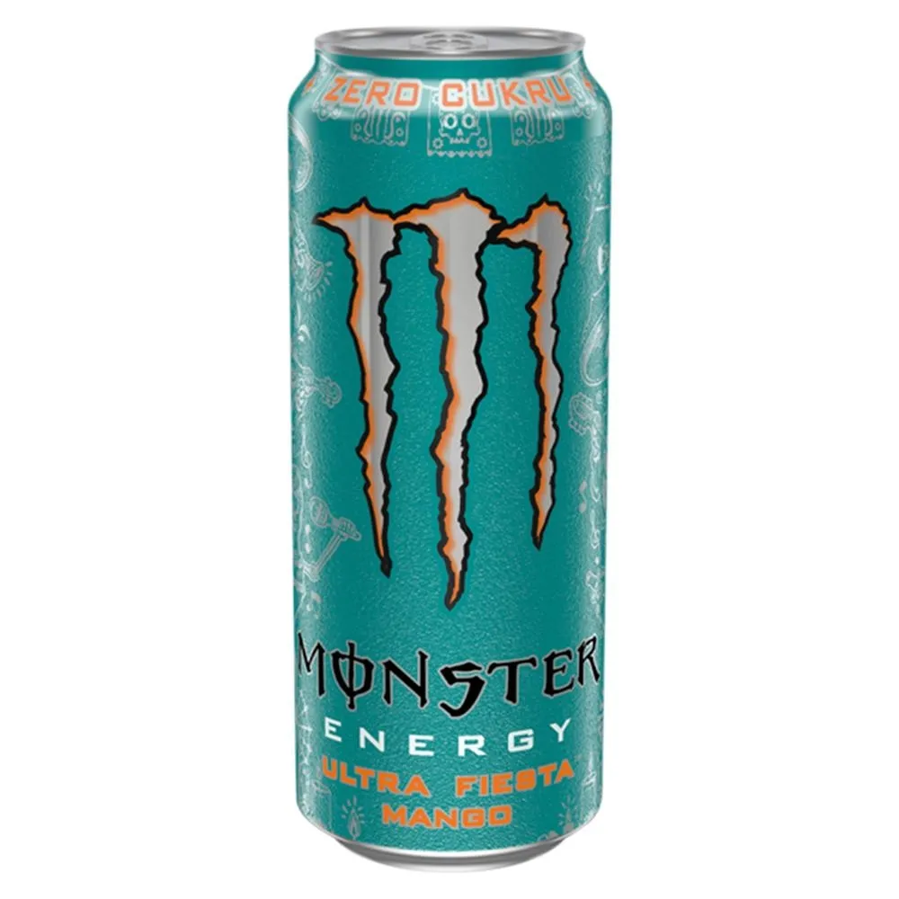 Monster Energy Ultra Fiesta Mango Gazowany napój energetyczny 500 ml