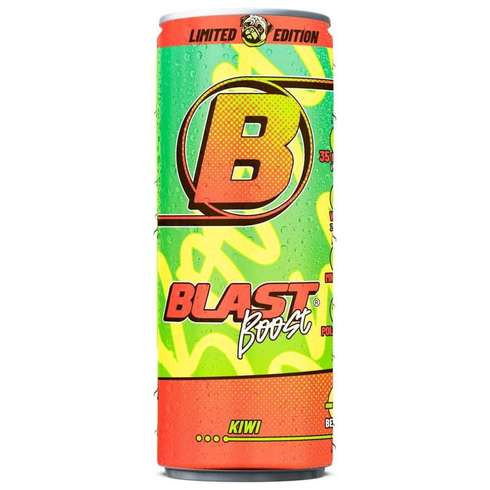 Blast Boost Kiwi Gazowany napój 250 ml