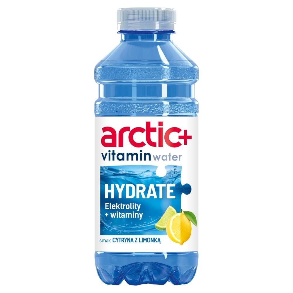 Arctic+ Vitamin Water Napój owocowy niegazowany smak cytryna z limonką 600 ml
