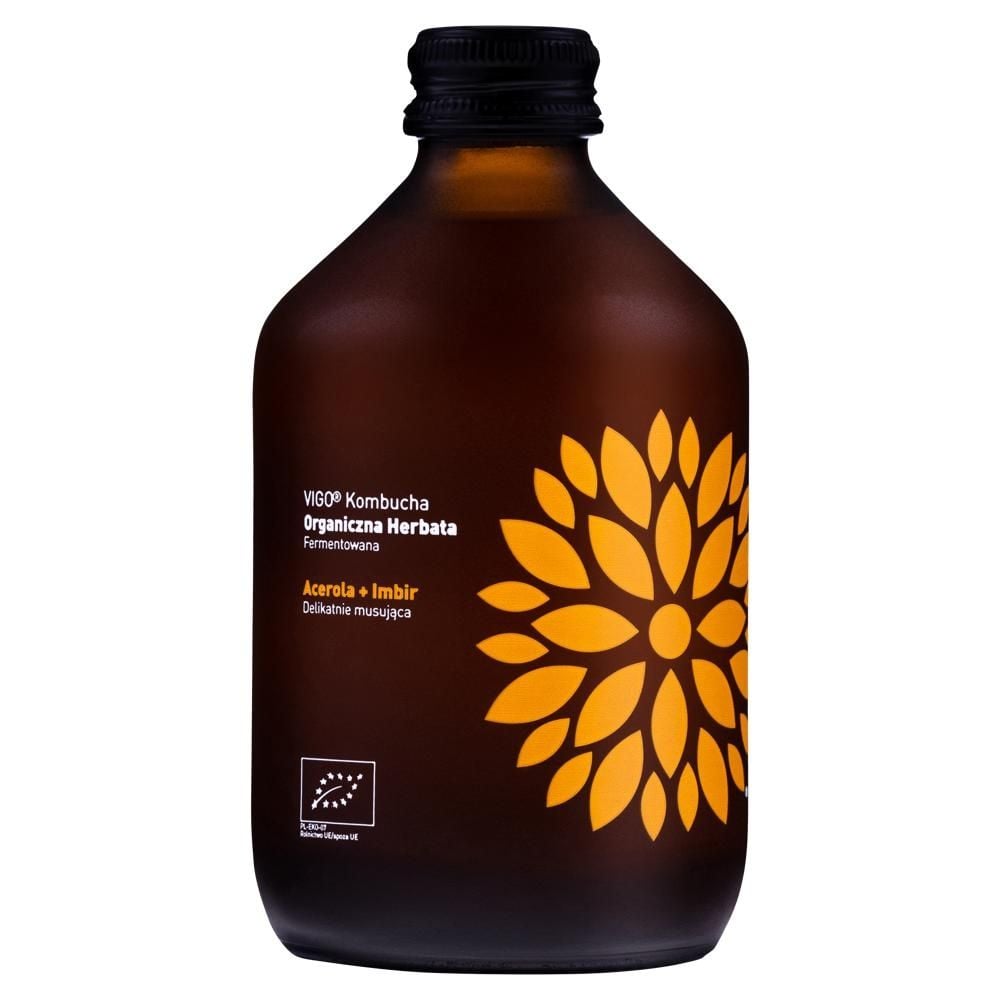 VIGO Kombucha BIO Acerola + Imbir 330 ml