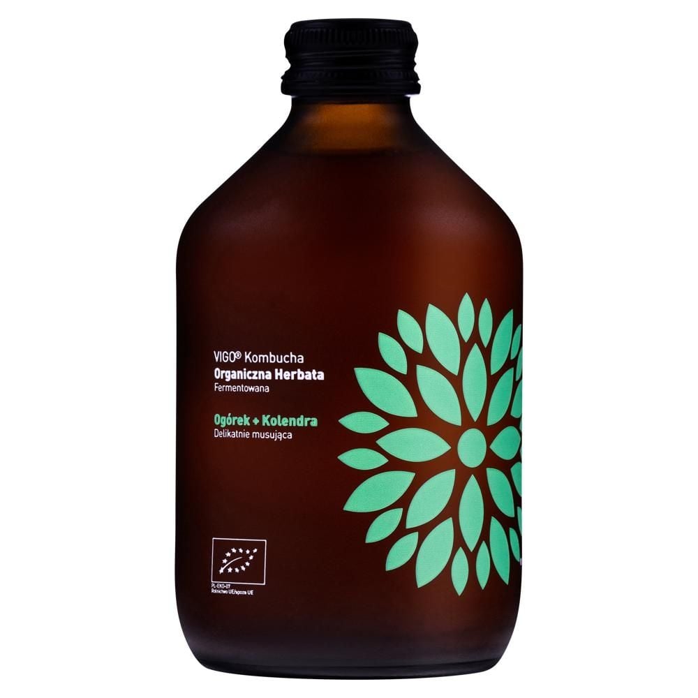 VIGO Kombucha BIO Ogórek + Kolendra 330 ml