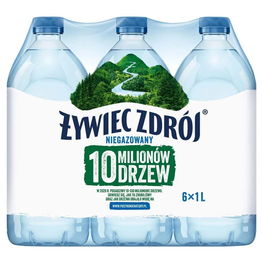 Żywiec Zdrój Niegazowany Woda źródlana 6 x 1 l