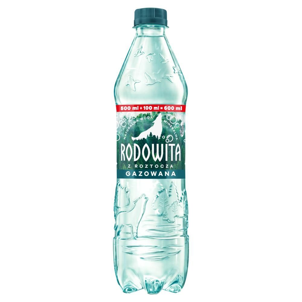 Rodowita z Roztocza Naturalna woda mineralna gazowana 0,6 l